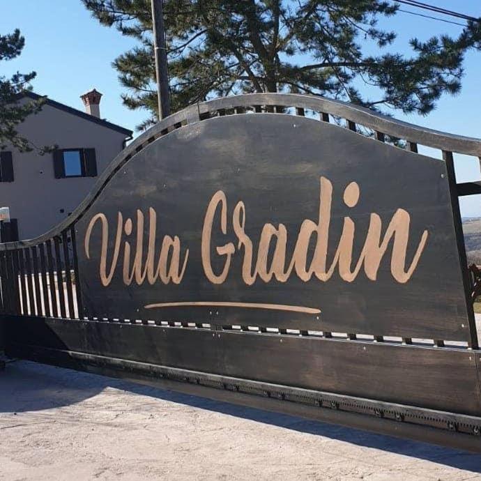Luxury Villa Gradin Gračišče Kültér fotó