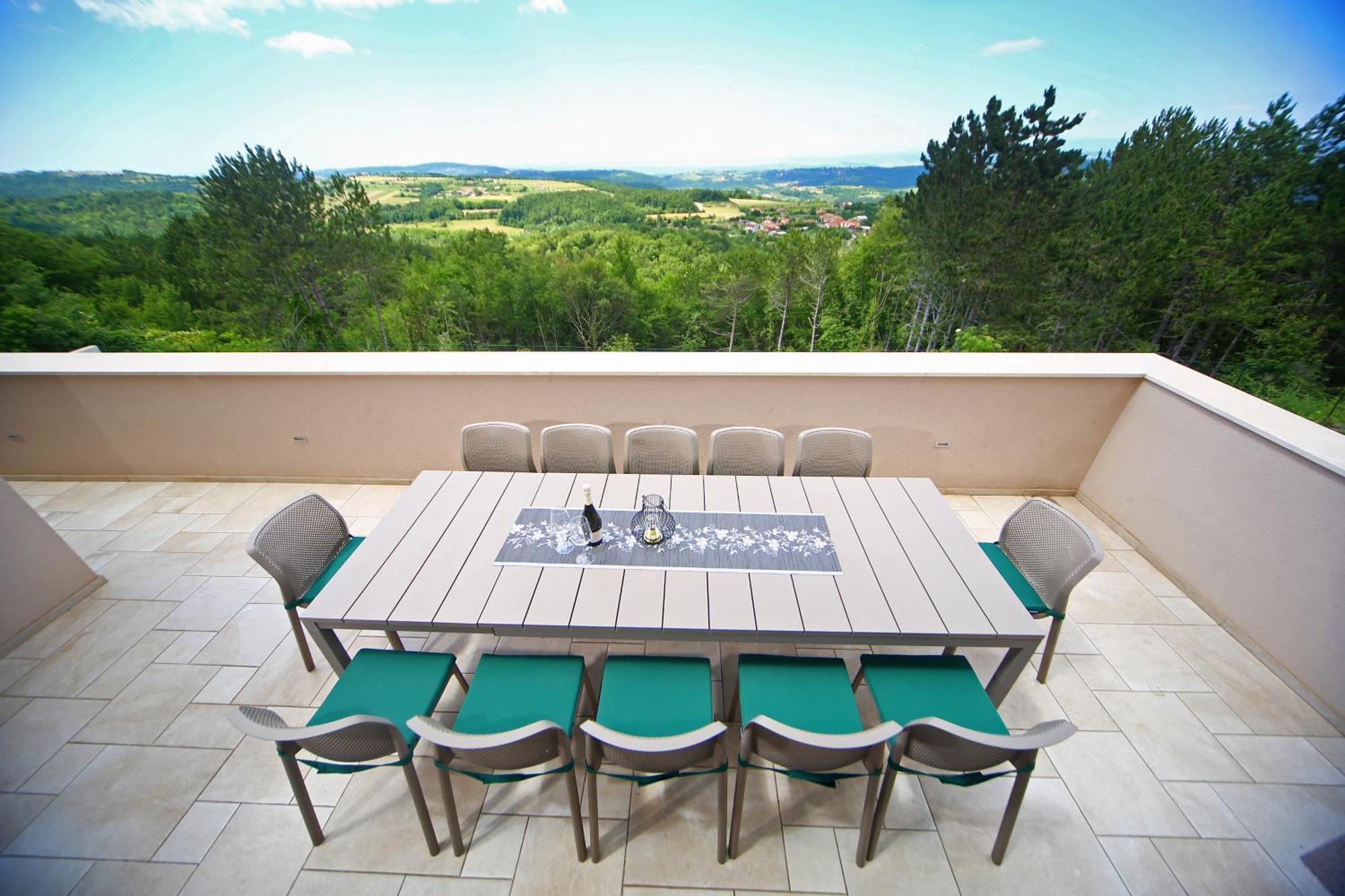 Luxury Villa Gradin Gračišče Kültér fotó