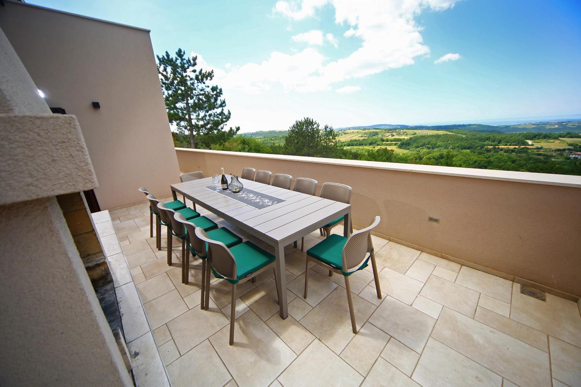 Luxury Villa Gradin Gračišče Kültér fotó