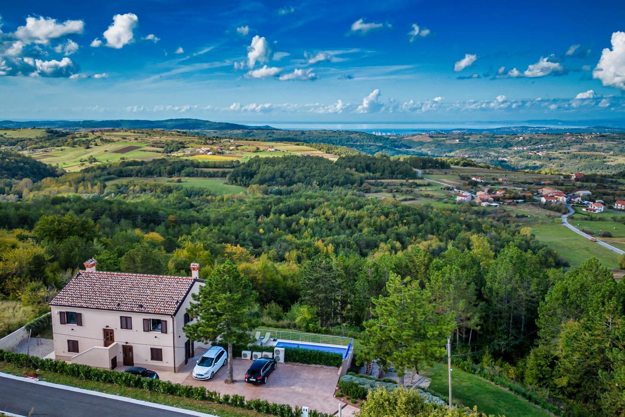 Luxury Villa Gradin Gračišče Kültér fotó