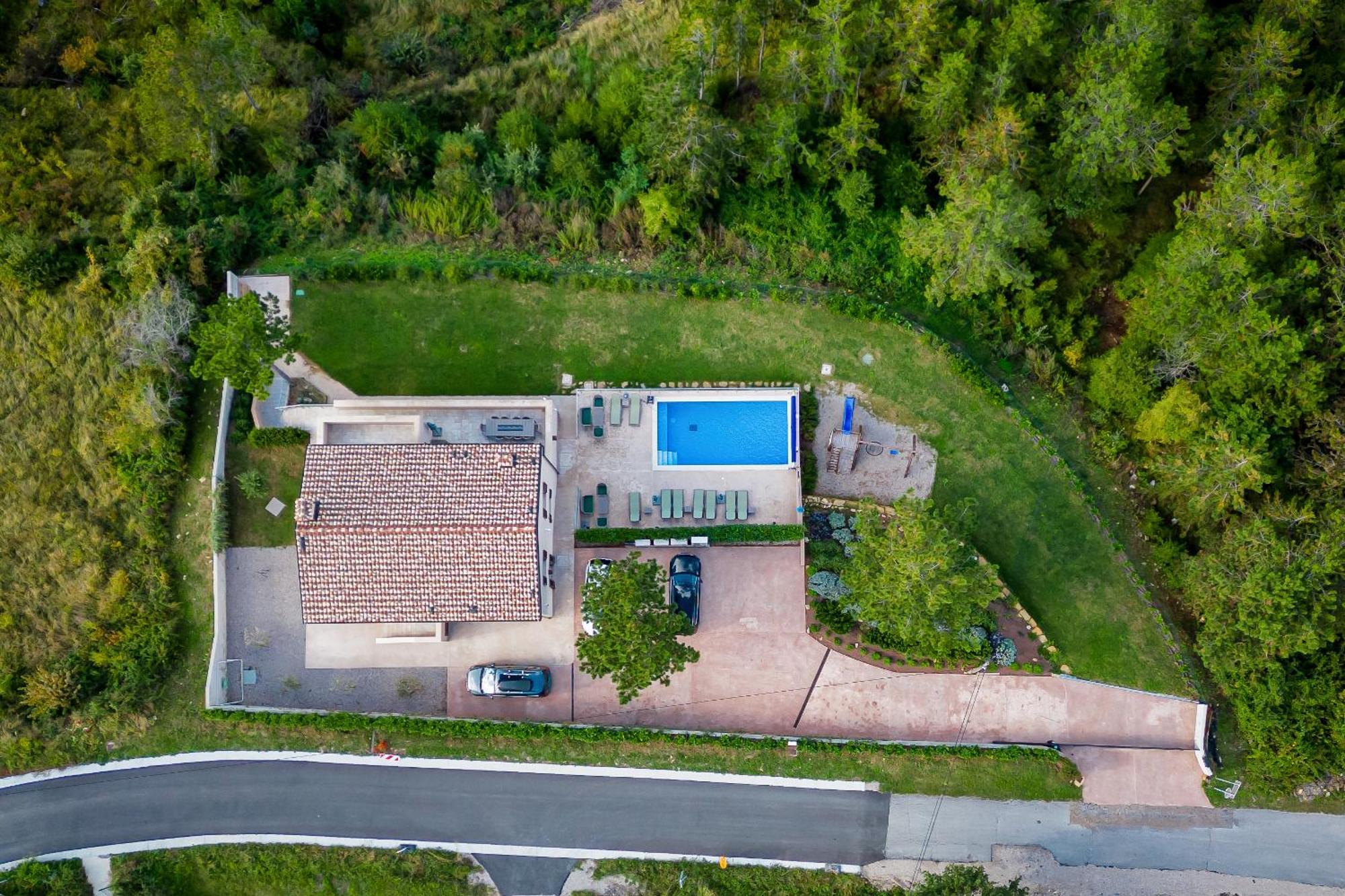 Luxury Villa Gradin Gračišče Kültér fotó