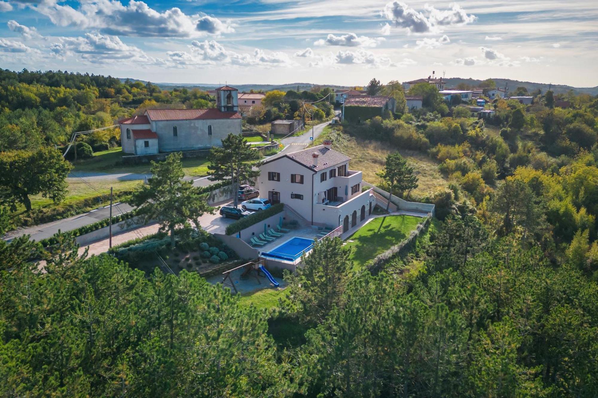 Luxury Villa Gradin Gračišče Kültér fotó